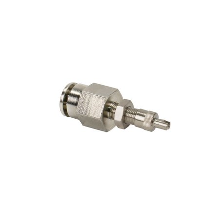 VIAIR DOT Inflation Valve (For 3/8" Air Line) PTC Style, Nickel Plated, PK 4 13892